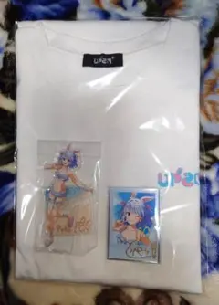 兎田ぺこら 活動5周年記念　直筆サイン　Tシャツ　アクスタ