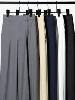 【UNIQLO】タックワイドパンツ