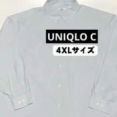 UNIQLO C ブロードオーバーサイズシャツ ストライプ 4XL ユニクロC