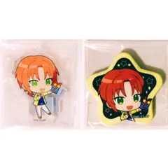 新品★あんスタ★Knights【月永レオ】アニカフェ★2点セット