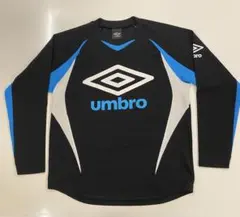 umbro 長袖シャツ 黒/青 S