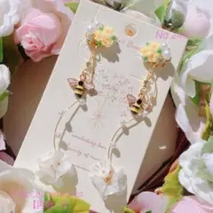 再販不可。うさ耳リボン♥レジンヘアゴムブローチ - メルカリ