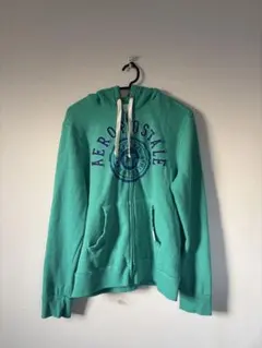 AÉROPOSTALE パーカー Mサイズ　ターコイズブルーのサムネイル