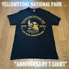 yellowstone national park アニバーサリーTee 黒 M
