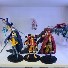 一番くじ ワンピース ルフィ ロー キッド 3船長フィギュアセット