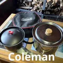 Coleman コールマン クッカーセット 収納ケース付き 未使用 - メルカリ