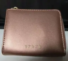 レタスクラブ 付録 87873 最強金運ミニ財布 ブラウン