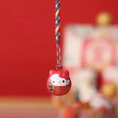 ハローキティ 招き猫 ストラップ