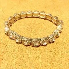 全面スワロフスキー☆ブレスレット☆