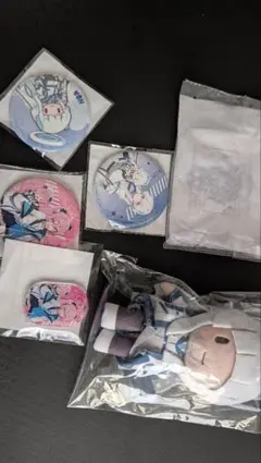 ブルーアーカイブ セガラッキーくじオンライン ふわぷち ミニ
