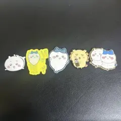 マグネット　ガチャガチャ　ちいかわ　ハチワレ、ちいかわ、シーサ５個セット