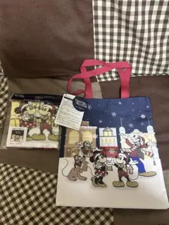 ★ディズニー リゾート★クリスマス　トートバッグ ミニタオル　セット　ミッキー