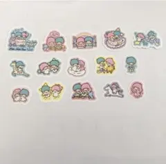 キキララ　フレークシール　15枚