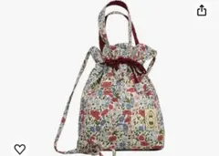 ミッフィー巾着ショルダー made with Liberty Fabrics