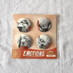 僕のヒーローアカデミア　爆豪勝己　EMOTIONS 缶バッジ4個セット