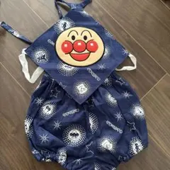 アンパンマン 甚平 ネイビー90cm