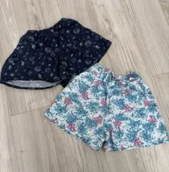 ユニクロ(ポールジョー).GU　キュロットパンツ110㎝