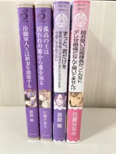TL小説　４冊セット　ティアラ文庫　蜜猫文庫