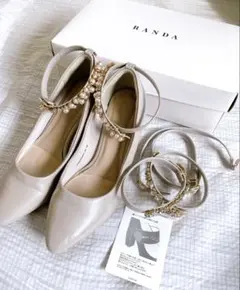 RANDA 7wayパンプス シルバー Mサイズ