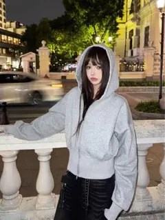 Darich☆カラーラメスエットコルセットパーカー新品未使用タグ付き