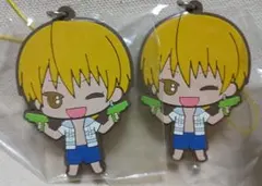 黒子のバスケ カプセルラバーマスコット in Summer 黄瀬 2点