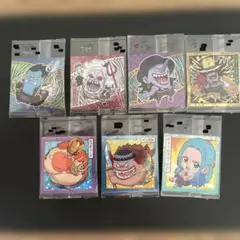 ワンピース キャラクター ステッカー 7枚セット