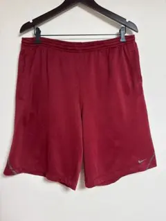 【極太】NIKE ナイキSphereDryセンターロゴハーフパンツエンジ 3XL