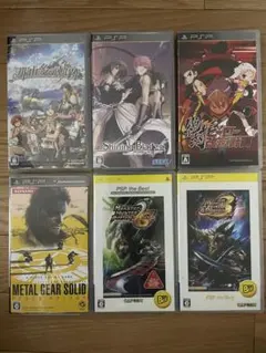 PSPソフト　6本まとめ売り
