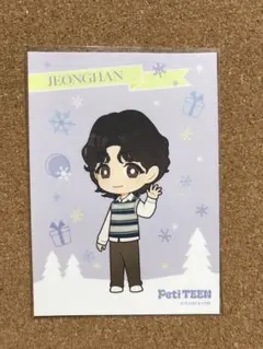 PetiTEEN セブンイレブン JEONGHAN ジョンハン ステッカー