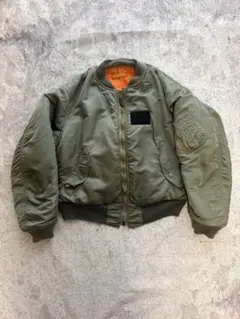 70s USAF 実物 Alpha MA-1 1971年製 Lサイズ