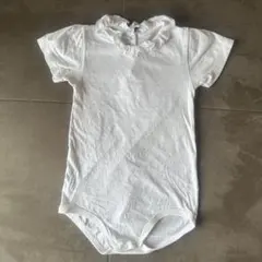【美品】プチバトー 半袖ロンパース 24M 86cm