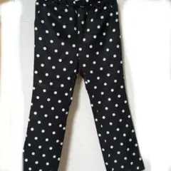 黒の水玉パンツ