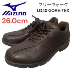 美品！MIZUNO ゴアテックス ウォーキングシューズLD40 IV α SW