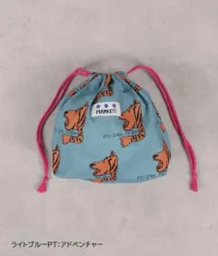 新品未使用 MAKEY'S マーキーズ 総柄巾着 M アドベンチャー