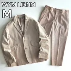 ウィムバイリドム コーデュロイ ジャケット パンツ セットアップ M ベージュ