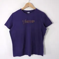 00s NFL 半袖Tシャツ パープル XL レディースのサムネイル