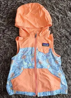 patagonia フード付きベスト 2T