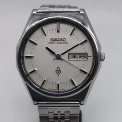 SEIKO キングクォーツ 5856-7010 デイデイト 稼働品 電池交換済み