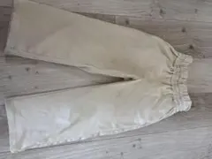 gu フレアパンツ　ベージュ　120