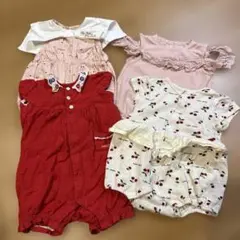apres les cours、Petit jam 80 ロンパース　4枚
