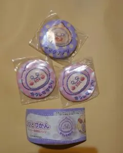 こびとづかん　カクレモモジリ　アマクリソツ　缶バッジセット