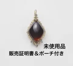 agete アガット K10 K5 アンバー チェーンピアス - メルカリ