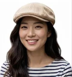 신상품 ✨ 헴프 블렌드 헌팅 모자 남성용 여성용 헴프 베이지