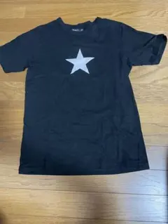 agnès b. 黒 星プリント Tシャツ TO