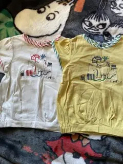 プチジャムムーミンTシャツ 2枚セットまとめ売り姉妹お揃いのサムネイル