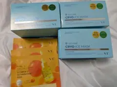 VT クライオ アイスマスク 3個＆おまけつき⭐︎ビタミンCアスタキサンチン3枚