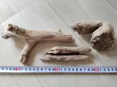 【流木 3つ】水槽などに （煮沸アク抜き済み）のサムネイル