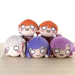 ラブライブ！ 蓮ノ空女学院スクール 寝そべりぬいぐるみ ５体セット 未使用タグ付のサムネイル