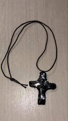 十字架 y2k ネックレス ハンドメイド グランジ サブカル gothic