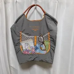 刺繍デザイン トートバッグ 大きめのサムネイル